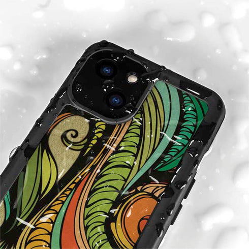Malestrom 70s Inspired iPhone 15 Plus Waterproof Case